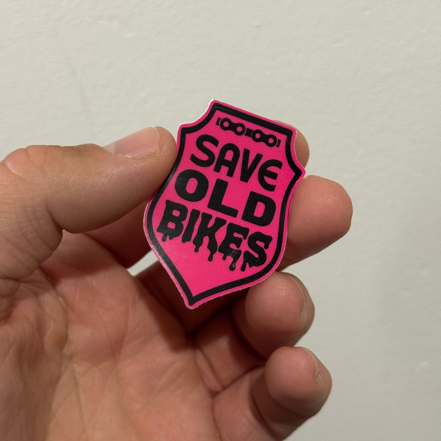 Save Old Bikes Pink
