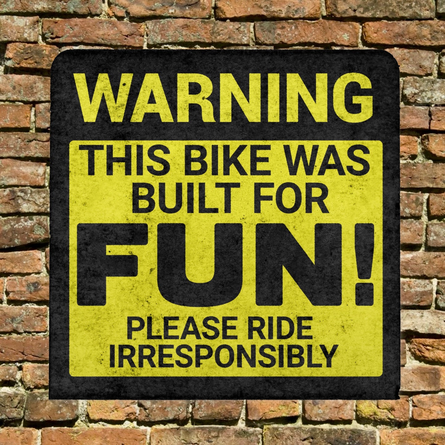 FUN Warning Sticker