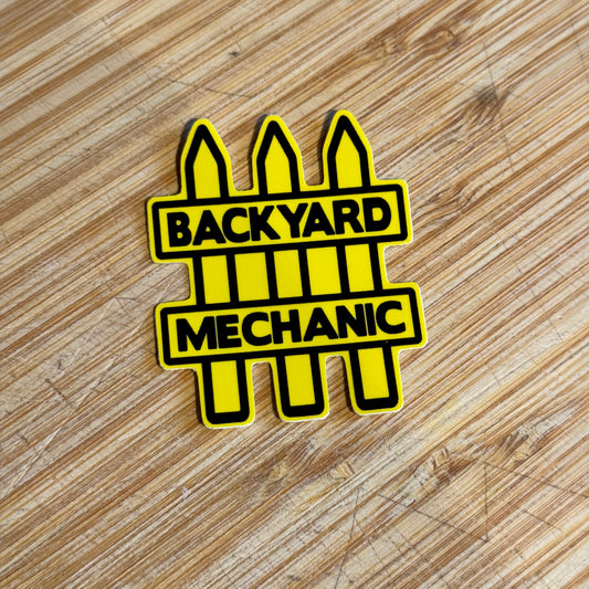 Backyard Mechanic Yellow