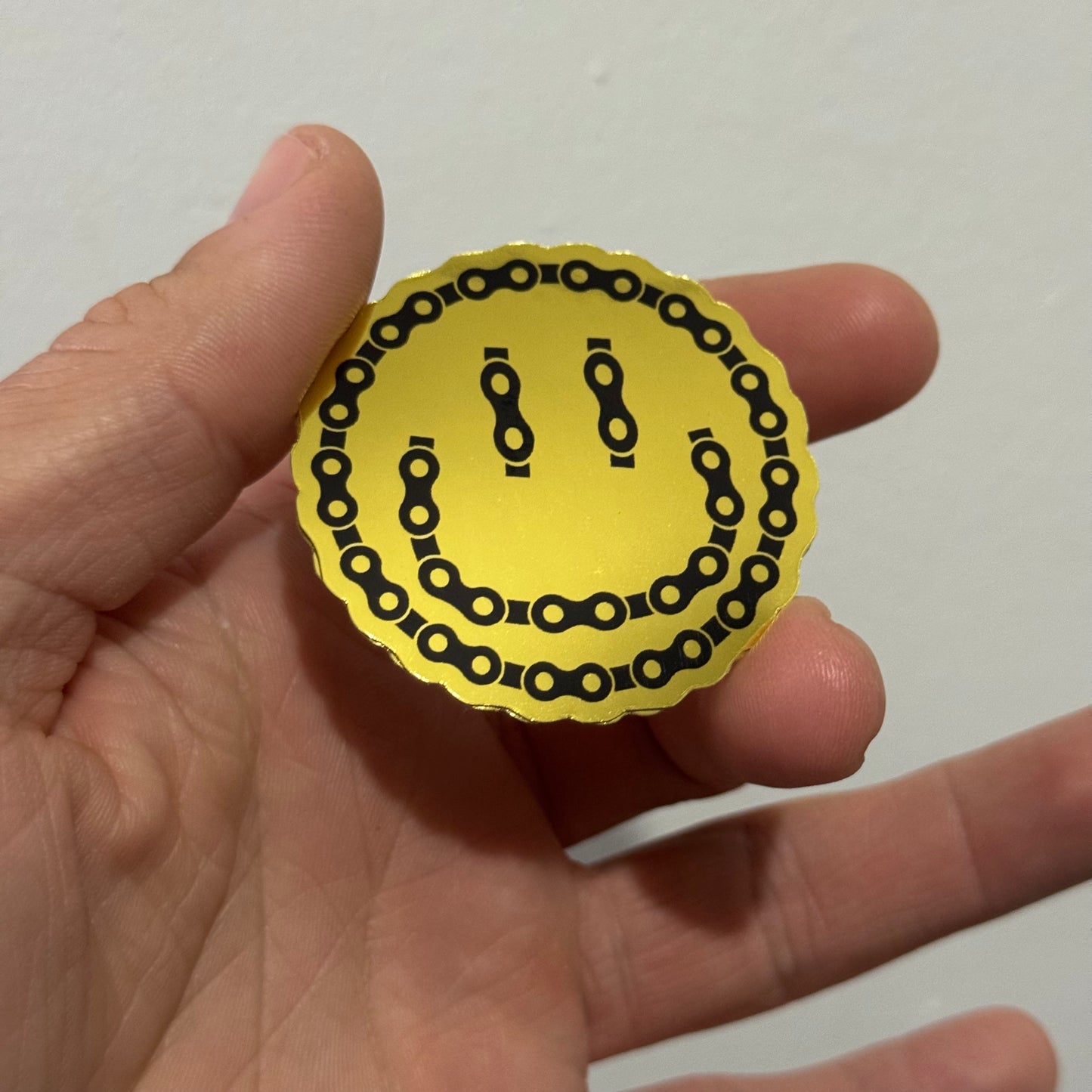 SMILE CHAIN GOLD